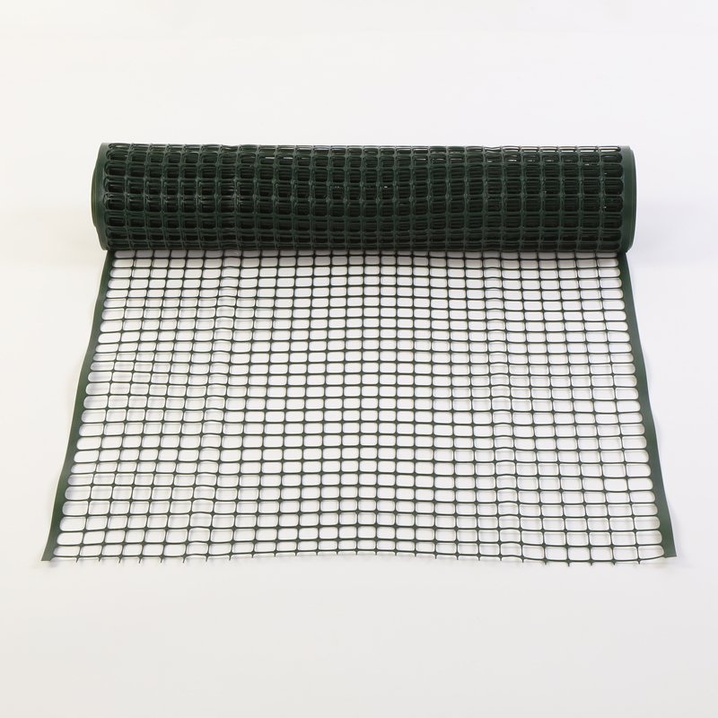 Maille carrée en plastique de 1 m de construction verte résistante aux intempéries