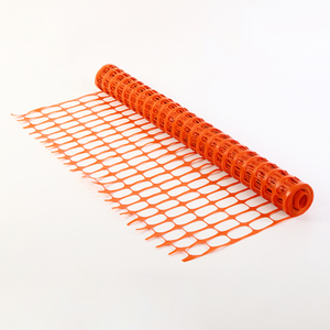 Clôture de sécurité extérieure orange amovible