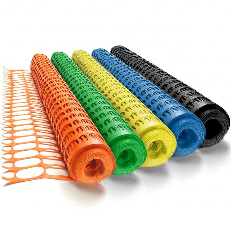 clôture de maille de sécurité en plastique orange provisoire extérieure de HDPE pour la construction