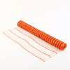 Clôture de sécurité extérieure orange antirouille