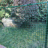 Clôture de jardin de maille carrée en plastique temporaire de couleur verte de 20 * 20mm HDPE