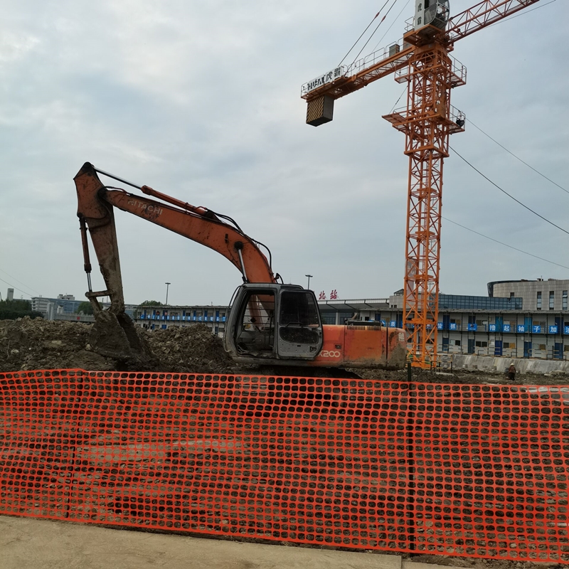 Fabrication de construction de clôture de sécurité PE d'usine de fabricant de la Chine