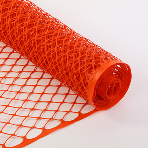 Clôture de sécurité extensible orange
